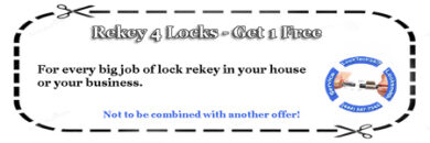 Re-key 4 Locks – Get 1 Free