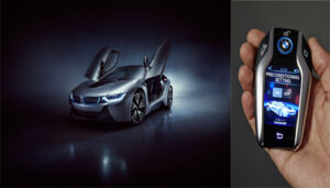 BMW i8 Futuristic Car Key