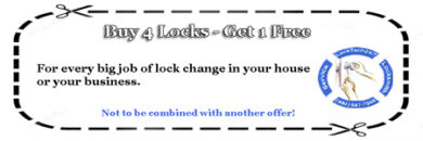 Buy 4 Locks – Get 1 Free